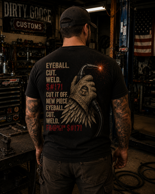 Eyeball. Cut. Weld.