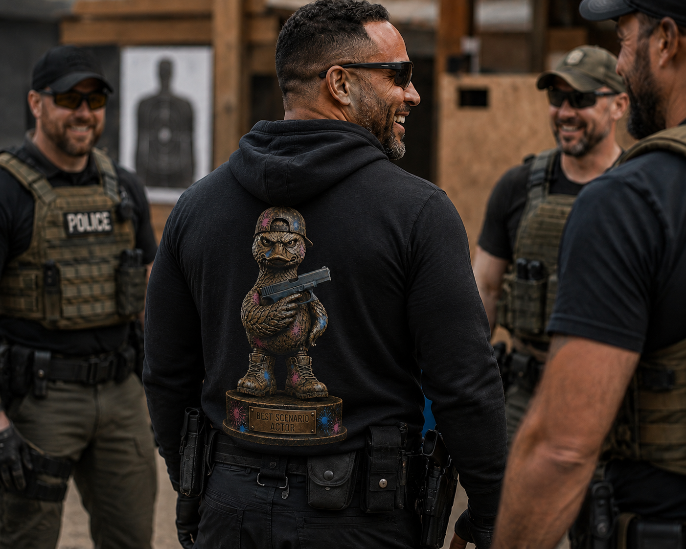 Scenario Actor Trophy Unisex Hoodie