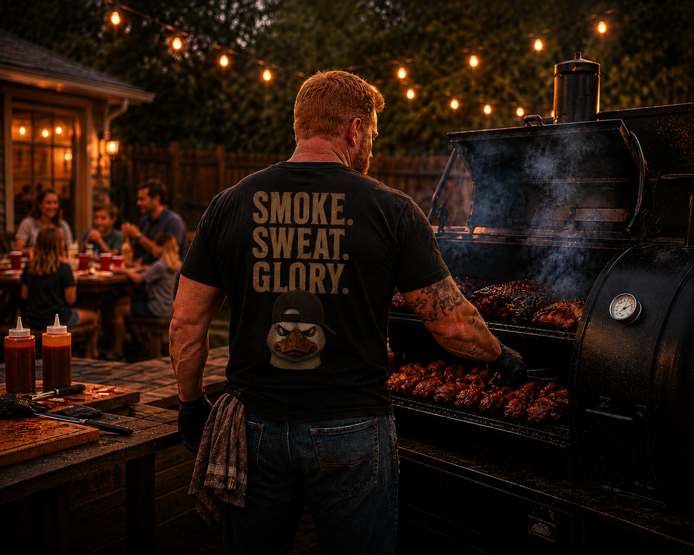 Smoke. Sweat. Glory.