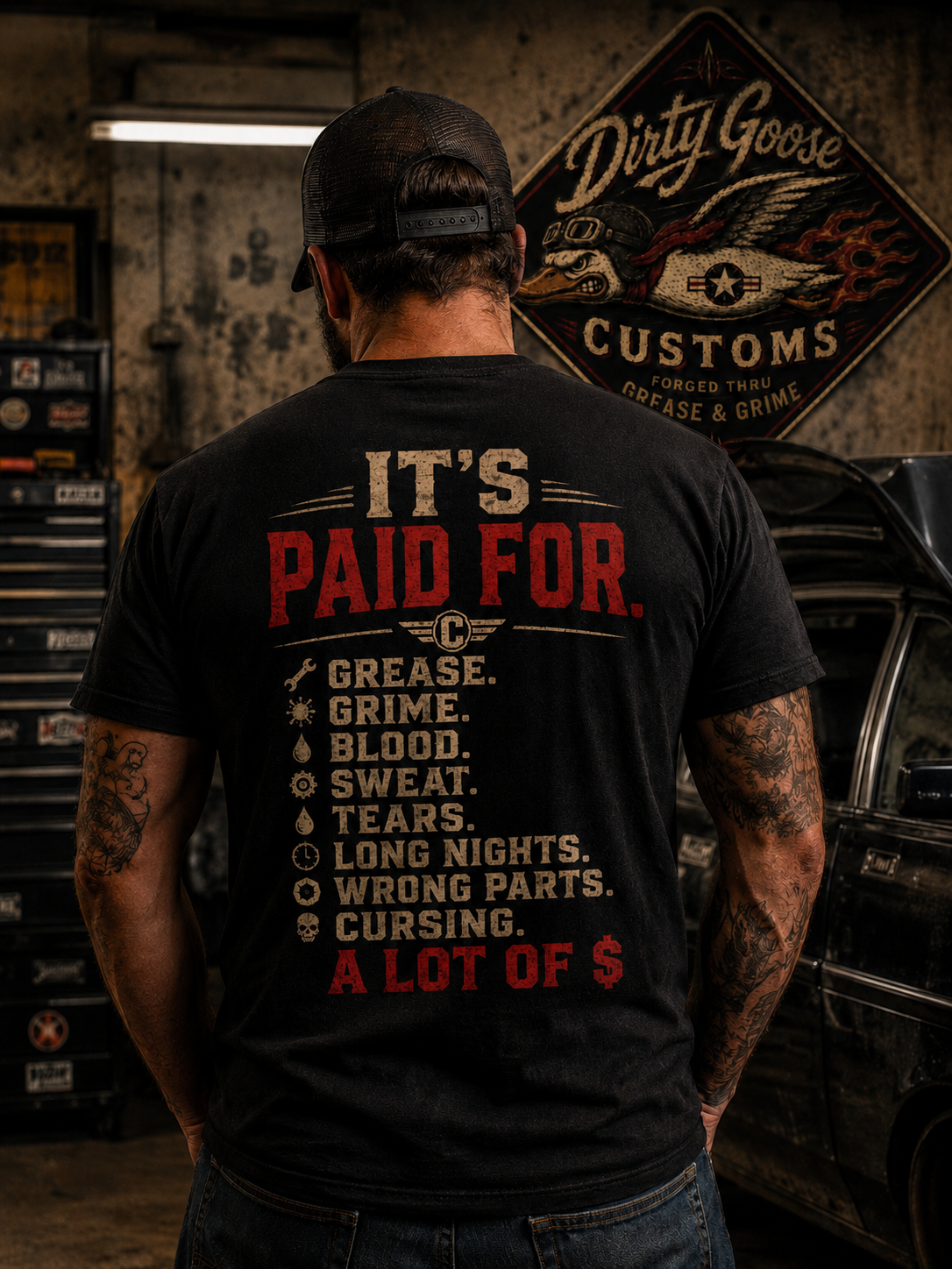 It's Paid For.