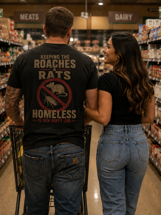 KEEPING THE ROACHES & RATS HOMELESS – IS OUR DIRTY JOB