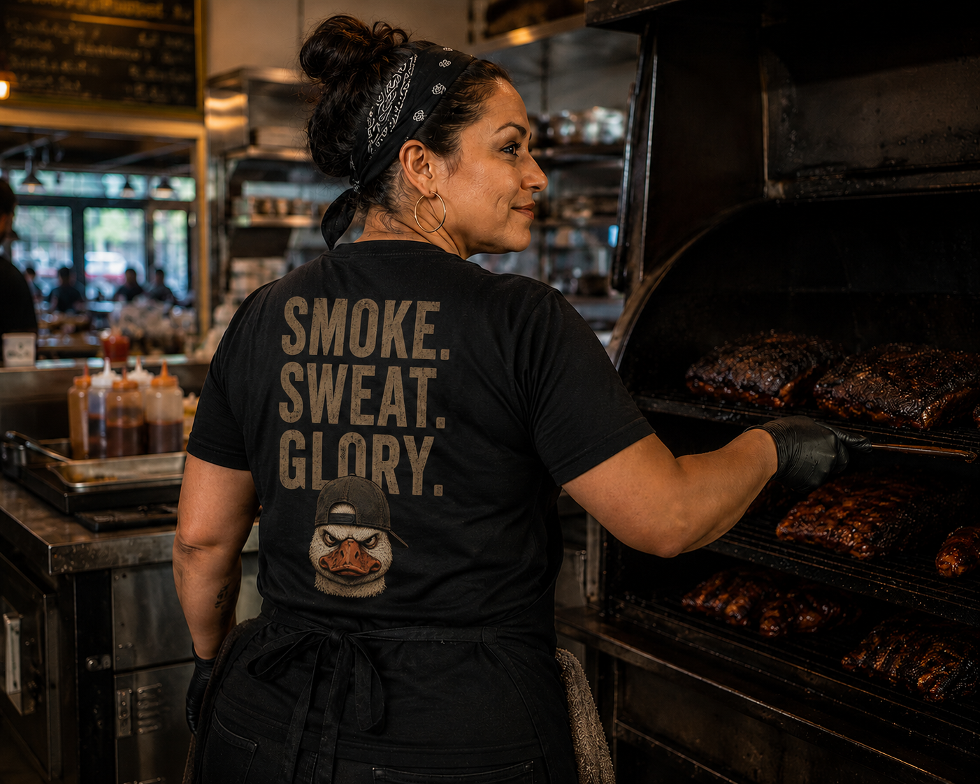 Smoke. Sweat. Glory.