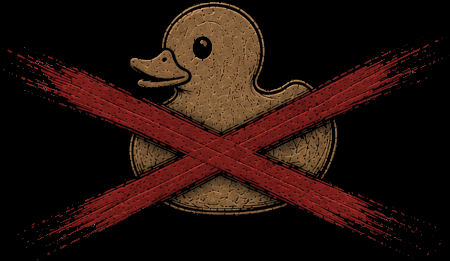We Don't Give a Duck
