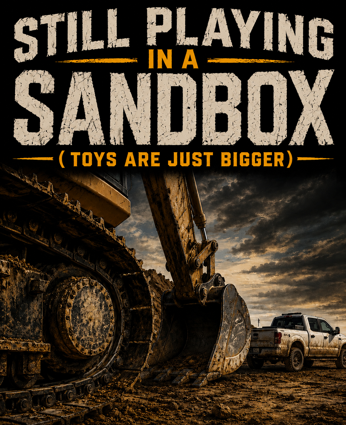 Still Playing in a Sandbox (Toys Are Just Bigger).