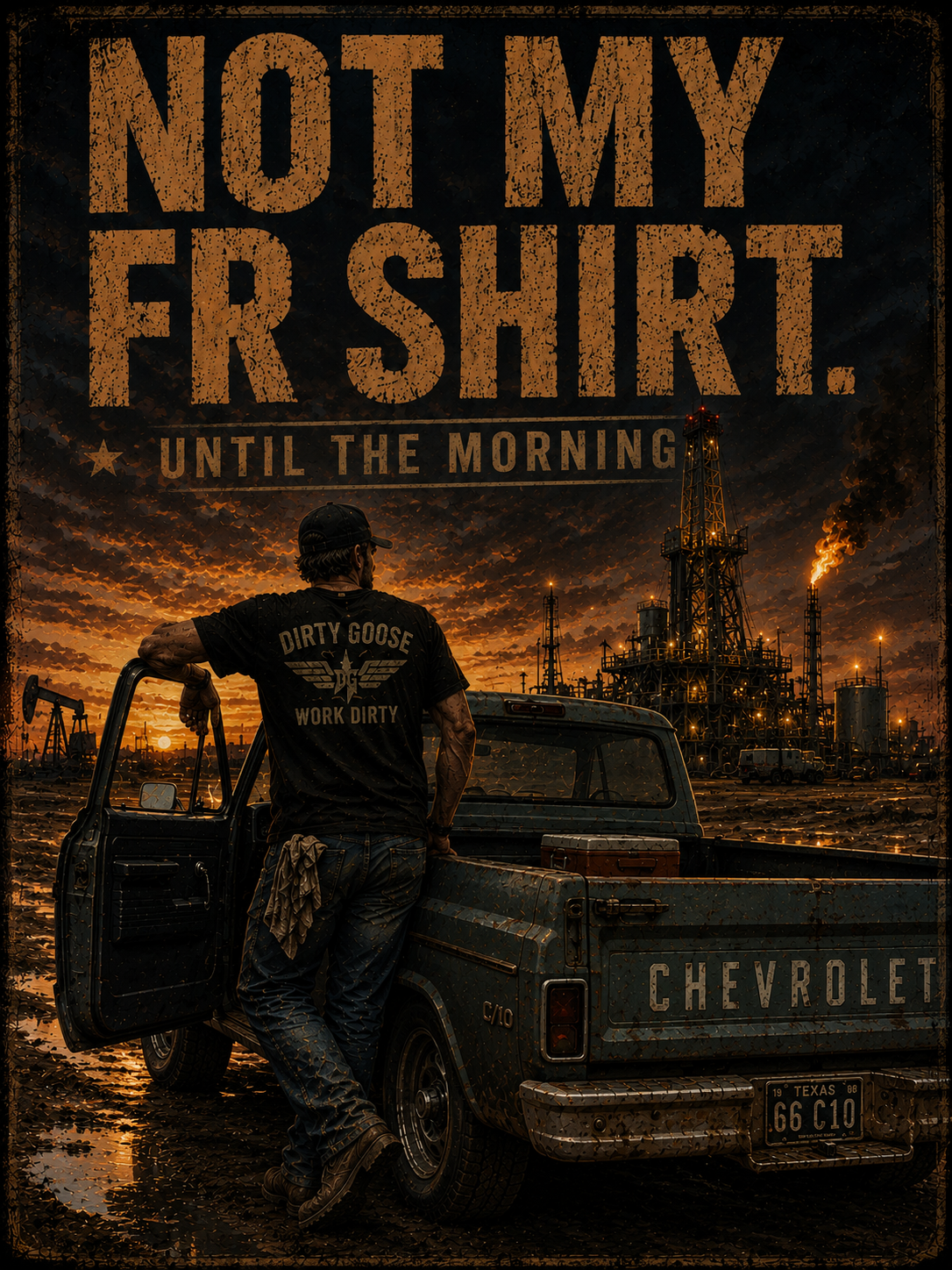 NOT MY FR SHIRT.