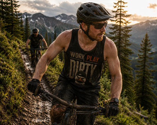 Work Dirty. Play Dirty. Original Tank