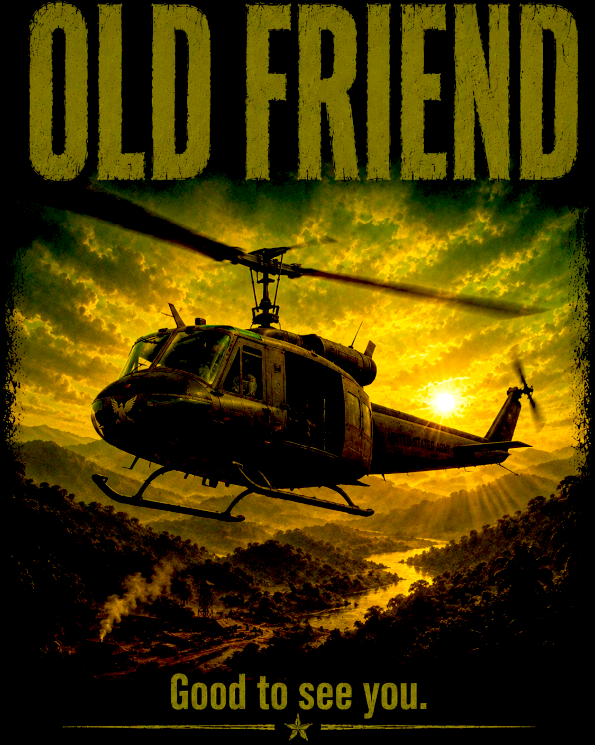 OLD FRIEND - UH-1 Huey