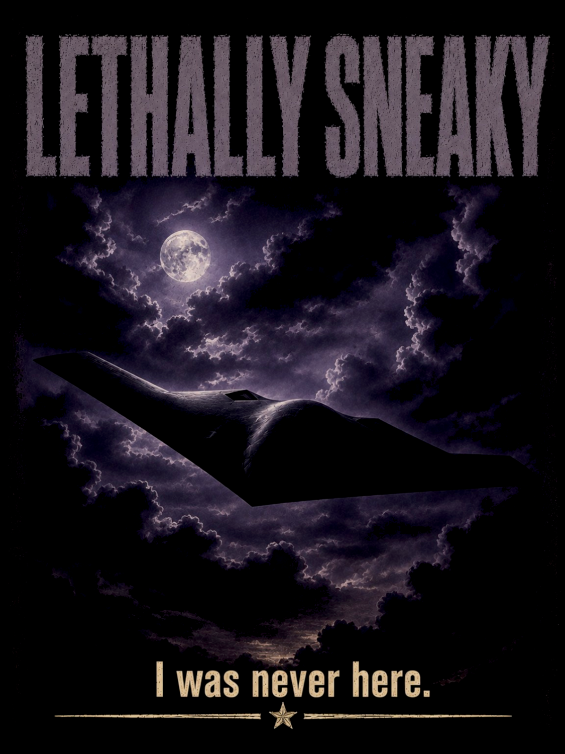 LETHALLY SNEAKY - B-2 Spirit