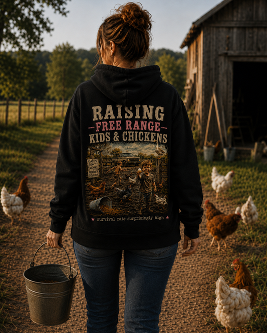 Raising Free Range Kids & Chickens