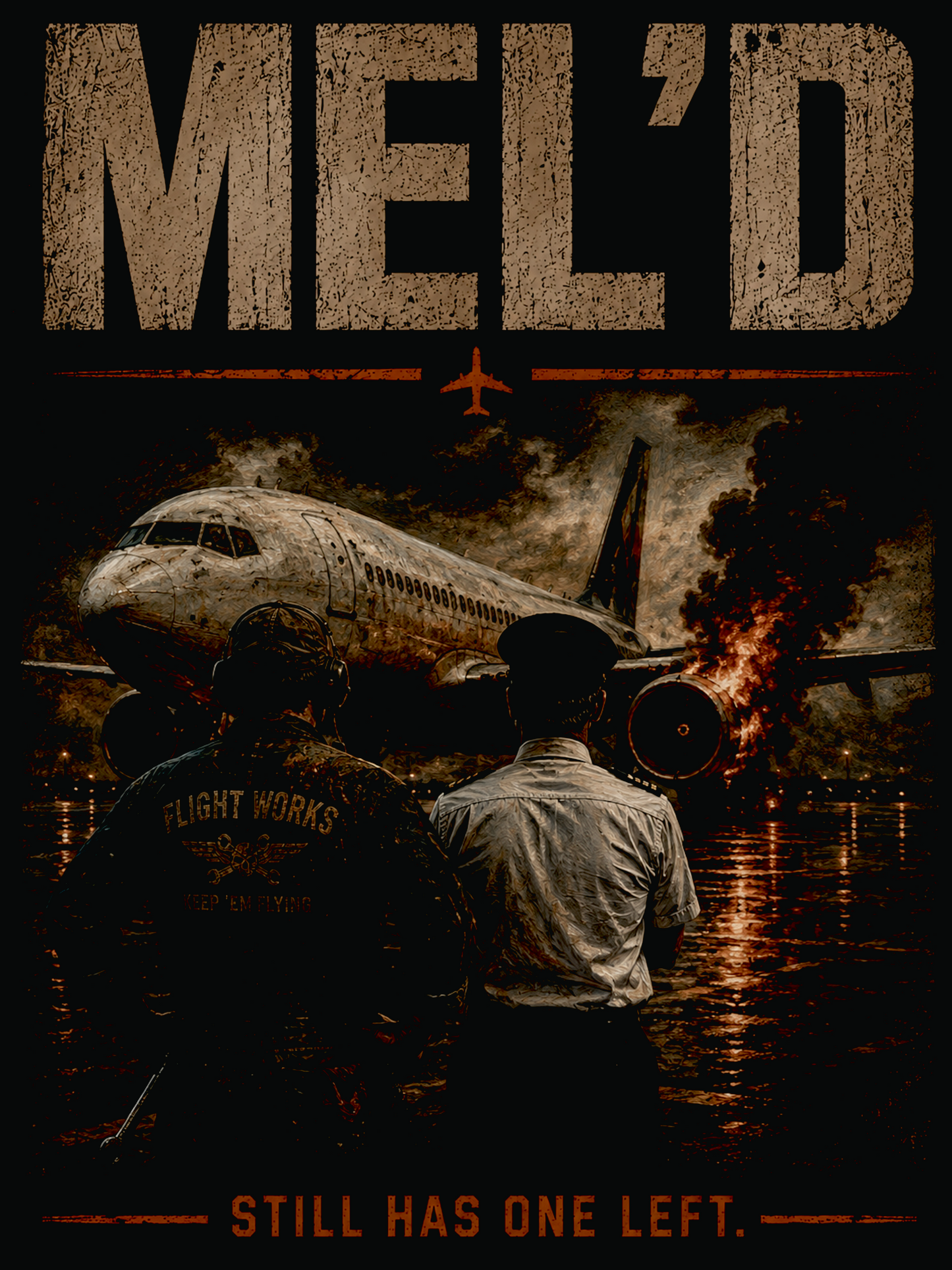 MEL'D - "still has one left" - Mechanic Tshirt