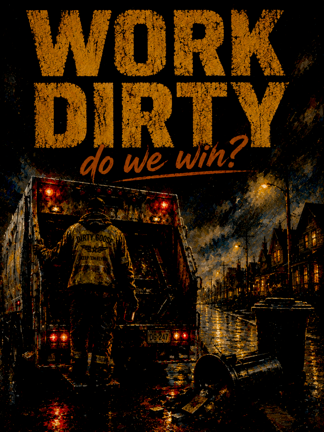 WORK DIRTY. do we win?